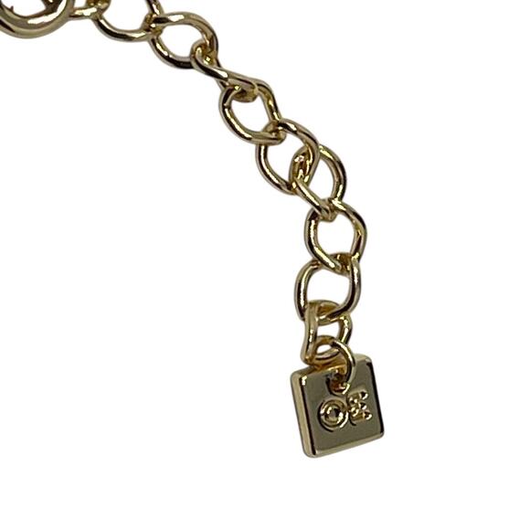 Open Edit Gold-Tone Charm Necklace Queen Bee, Heart & Star | NWT | MSRP $35 - Picture 4 of 8